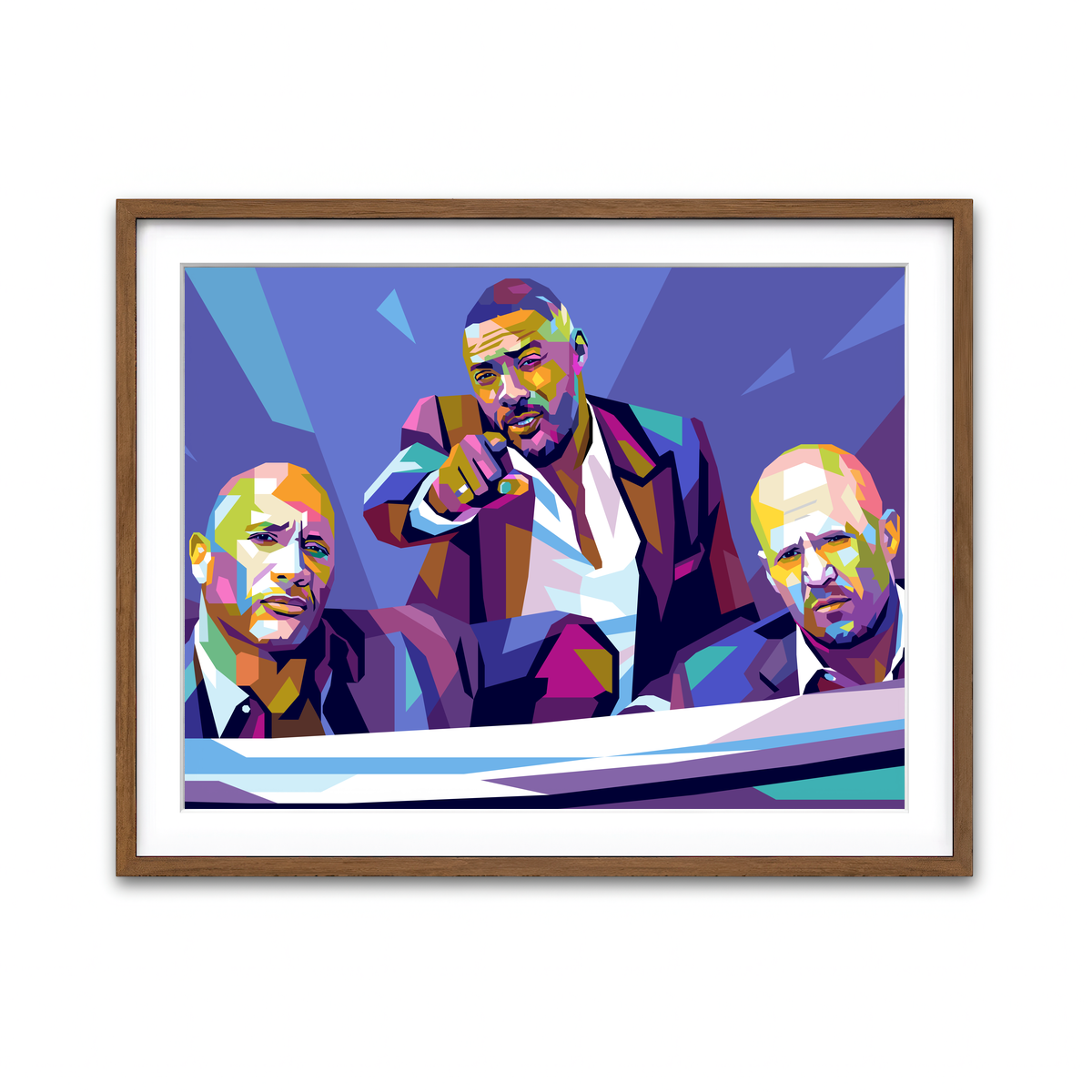 Framed Print 4x3 Walnut