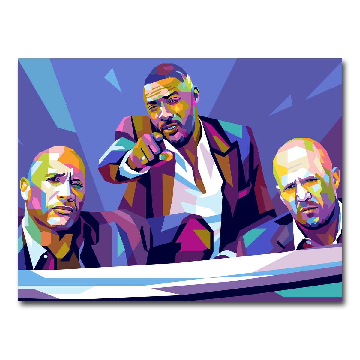 AUTO-MOCKUP WHITE | Hobbs & Shaw | 1 Piece | Gallery Wrap Canvas | group=4x3