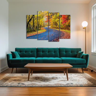 AUTO-MOCKUP ROOM | Hocking Hills fall foliage