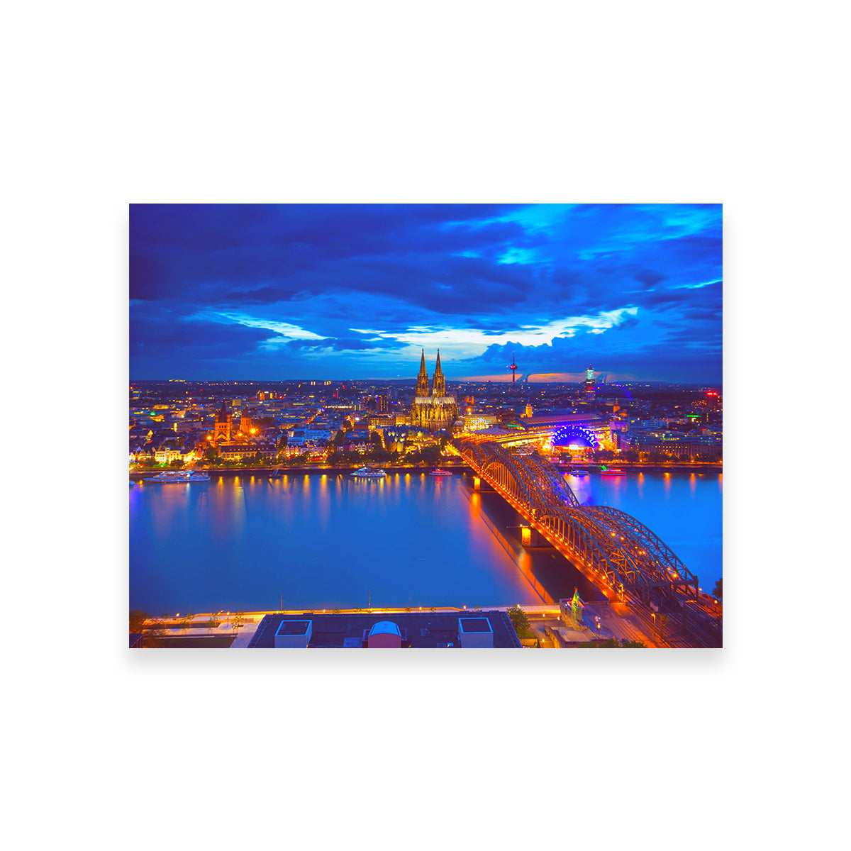 Hohenzollern Bridge Germany Wall Art
