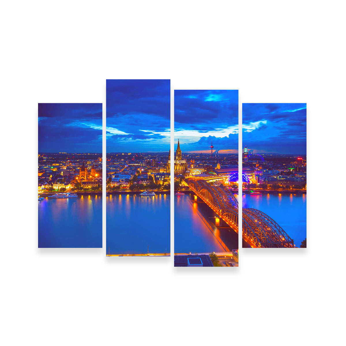 Hohenzollern Bridge Germany Wall Art