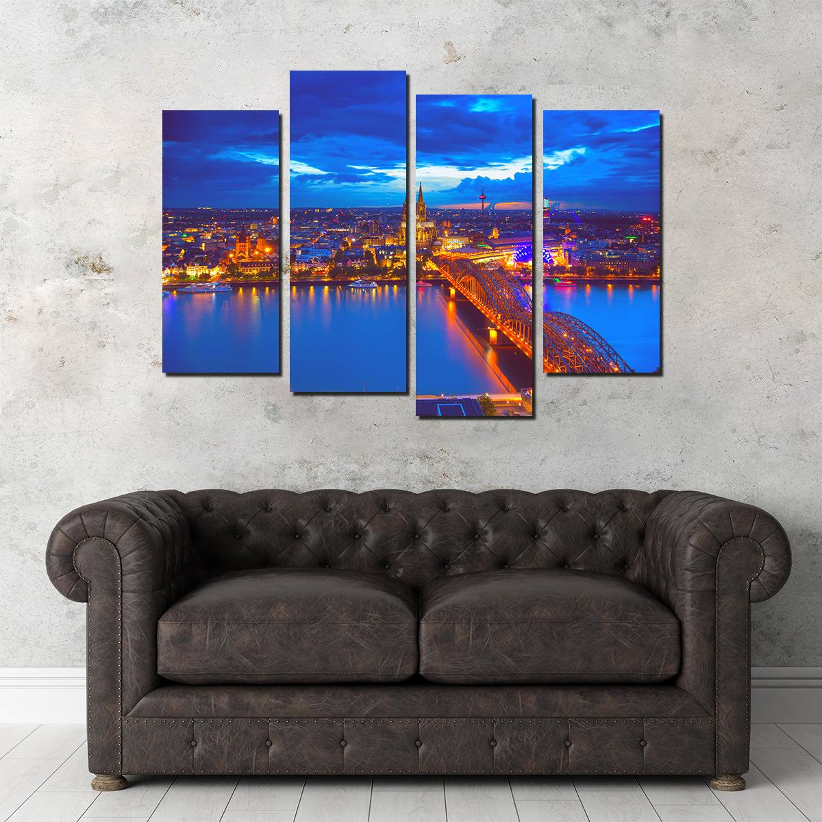 Hohenzollern Bridge Germany Wall Art