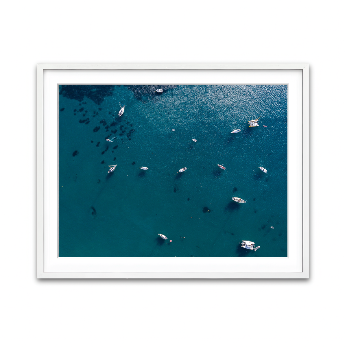 Framed Print 4x3 White