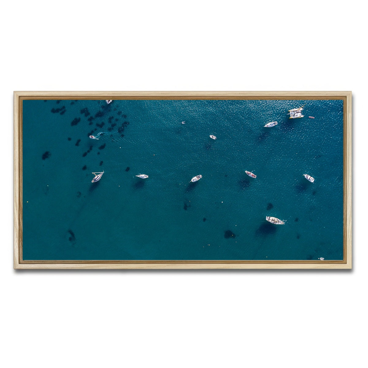 AUTO-MOCKUP WHITE | Holiday on the Water | 1 Piece | Natural Framed Canvas | group=2x1