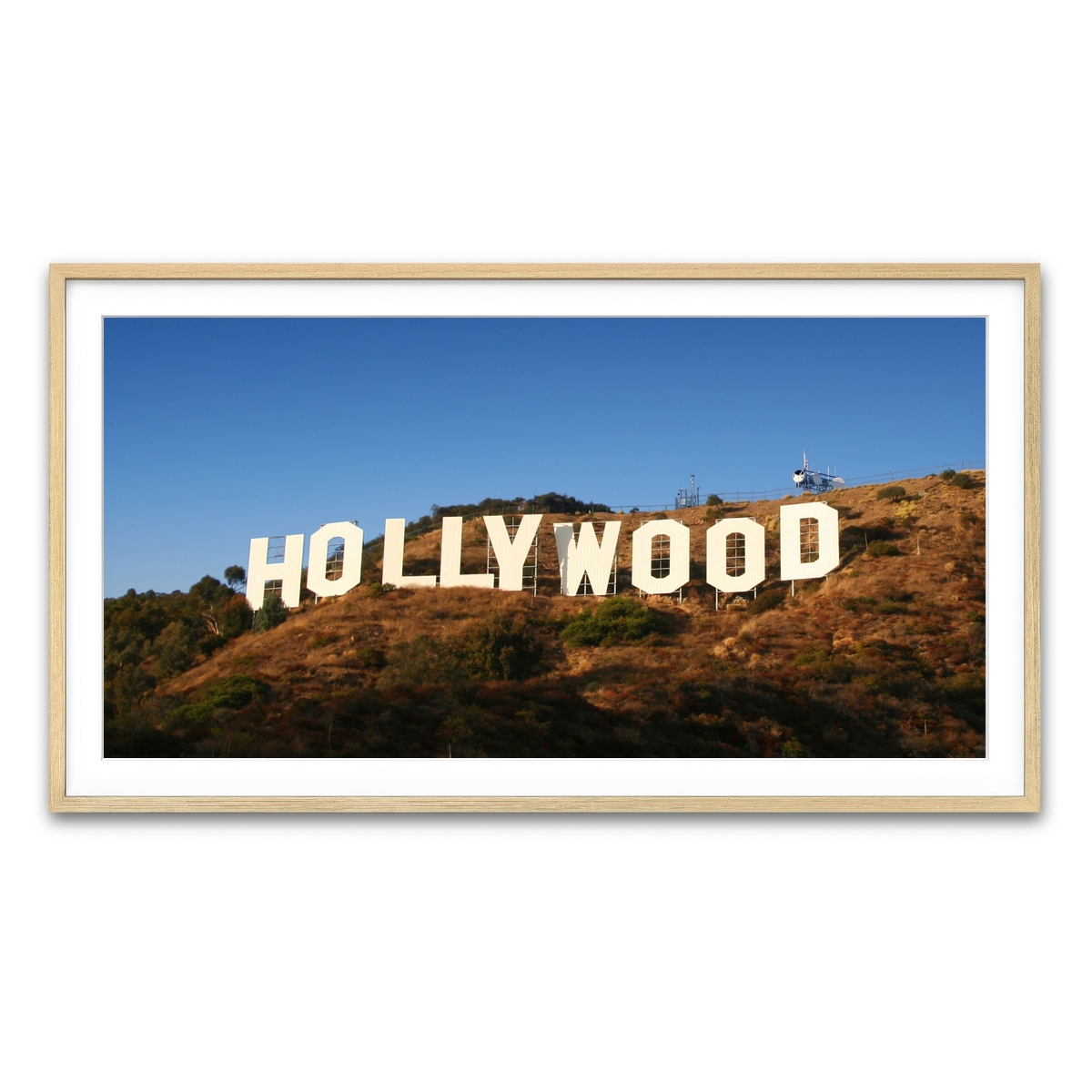 Framed Print 2x1 Natural