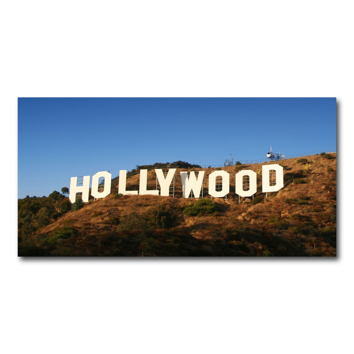 AUTO-MOCKUP WHITE | Hollywood Sign | 1 Piece | Gallery Wrap Canvas | group=2x1