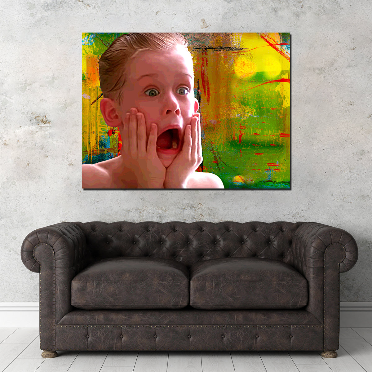 Home Alone Aftershave Wall Art