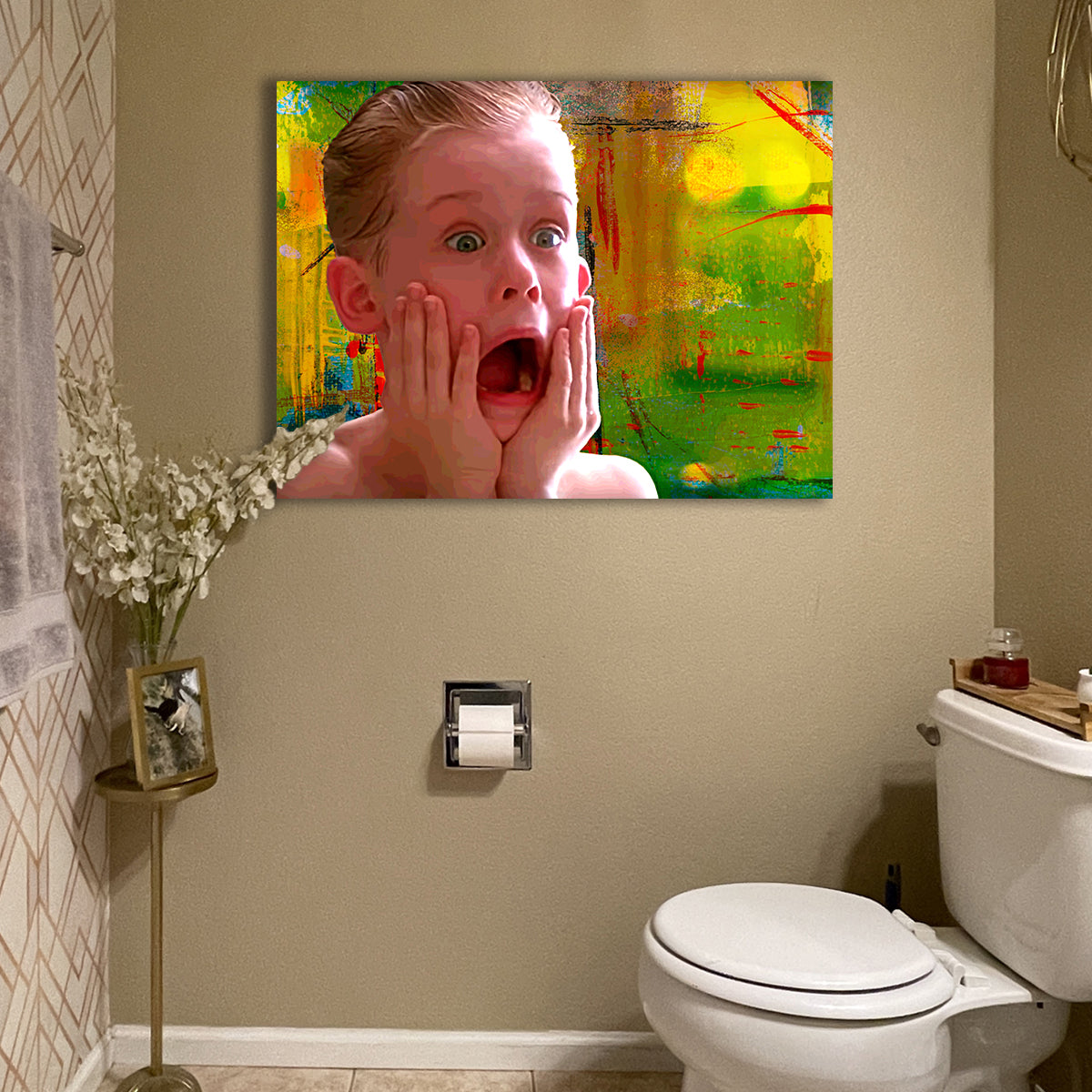 Home Alone Aftershave Wall Art
