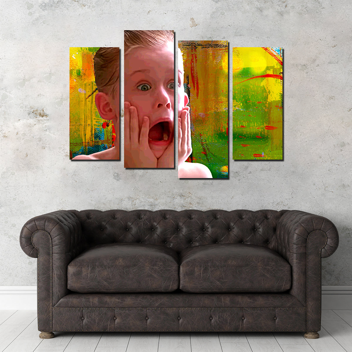 Home Alone Aftershave Wall Art