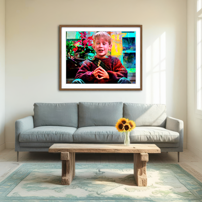 AUTO-MOCKUP ROOM | Home Alone Wall Art
