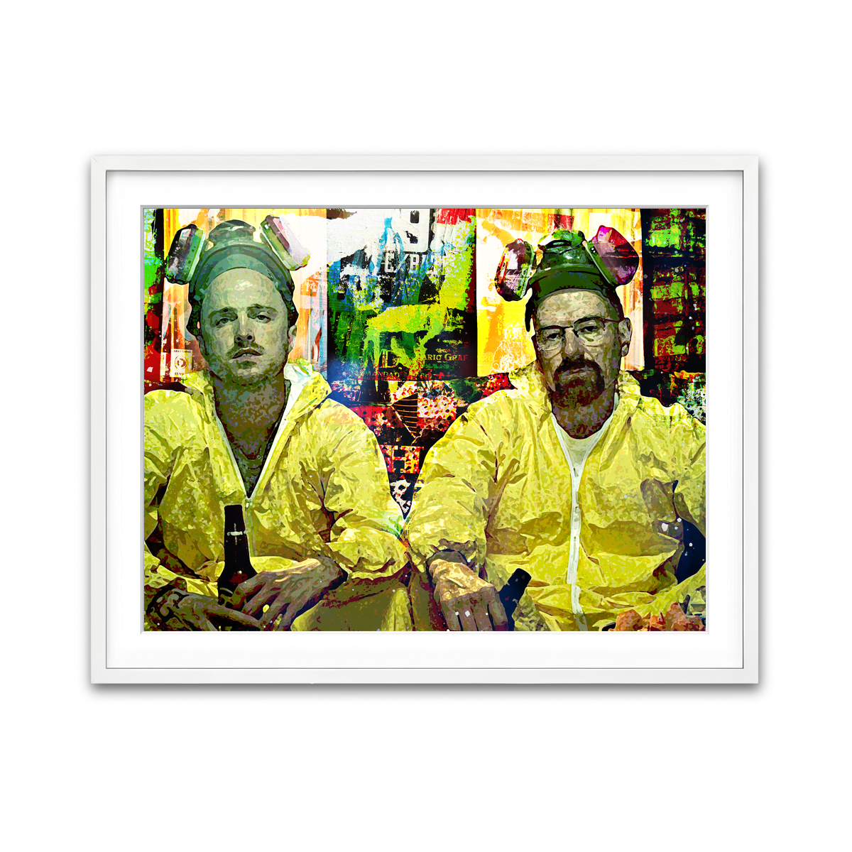 Framed Print 4x3 White