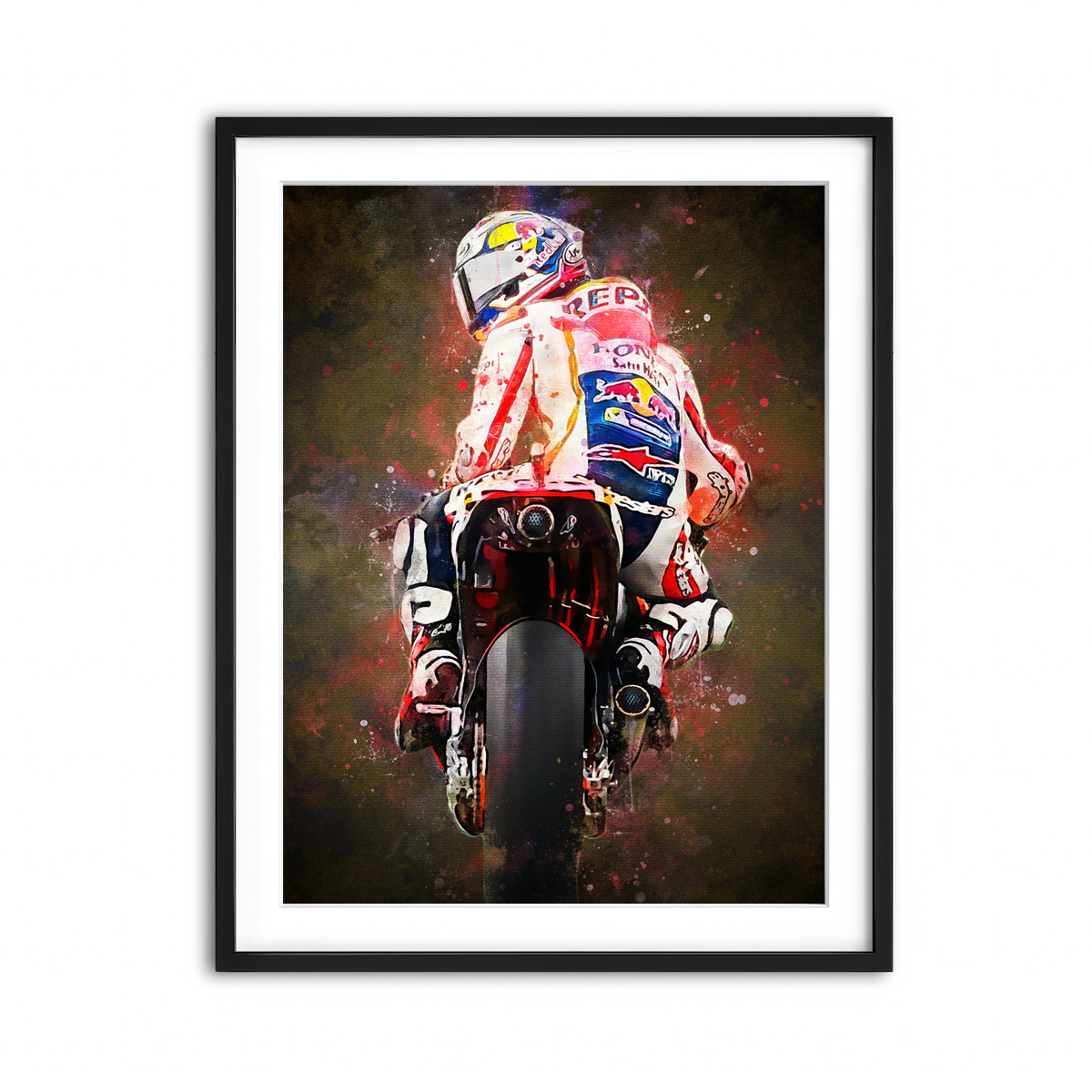 Framed Print 3x4 Black