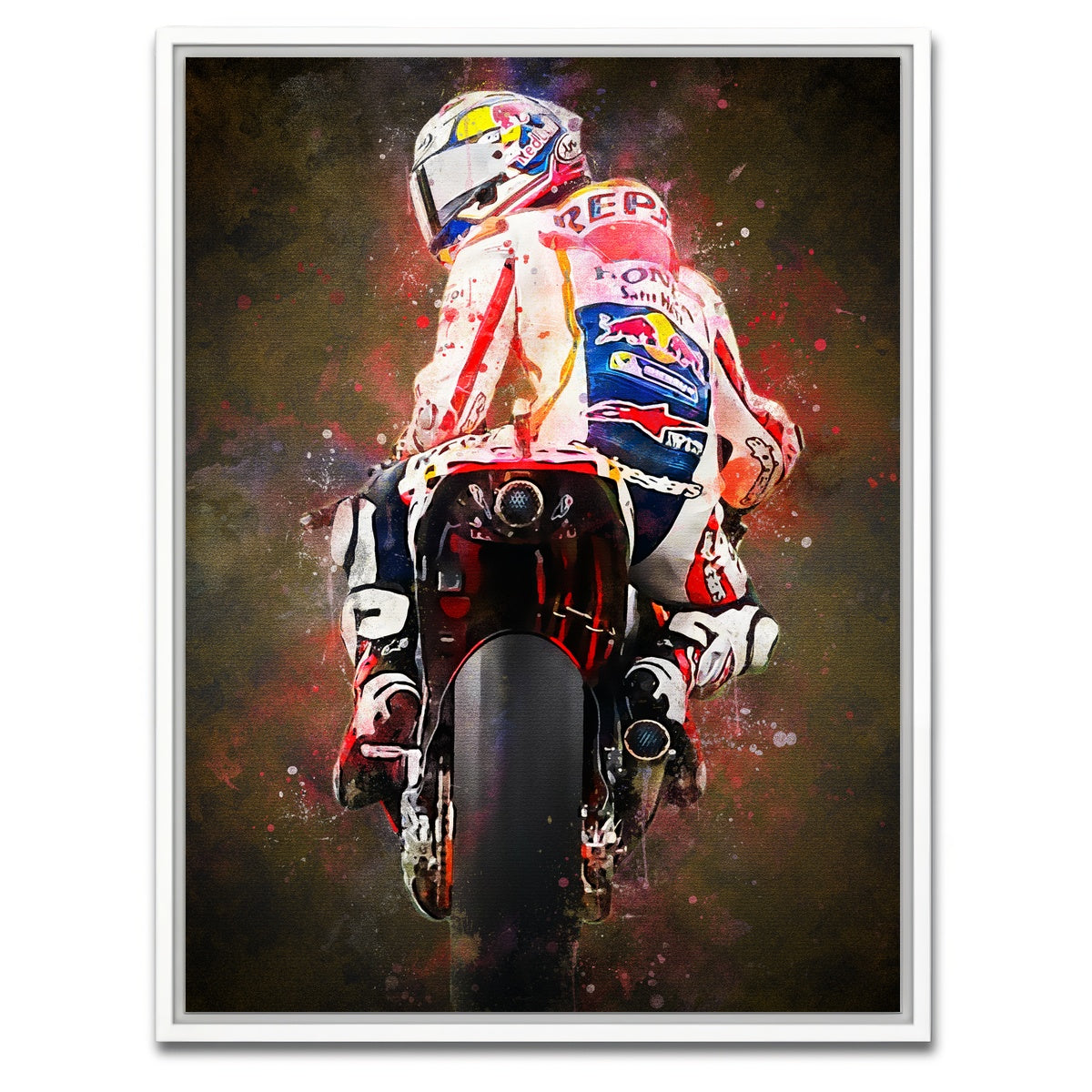 AUTO-MOCKUP WHITE | Honda | 1 Piece | White Framed Canvas | group=3x4