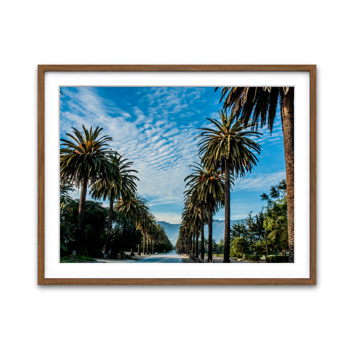 Framed Print 4x3 Walnut