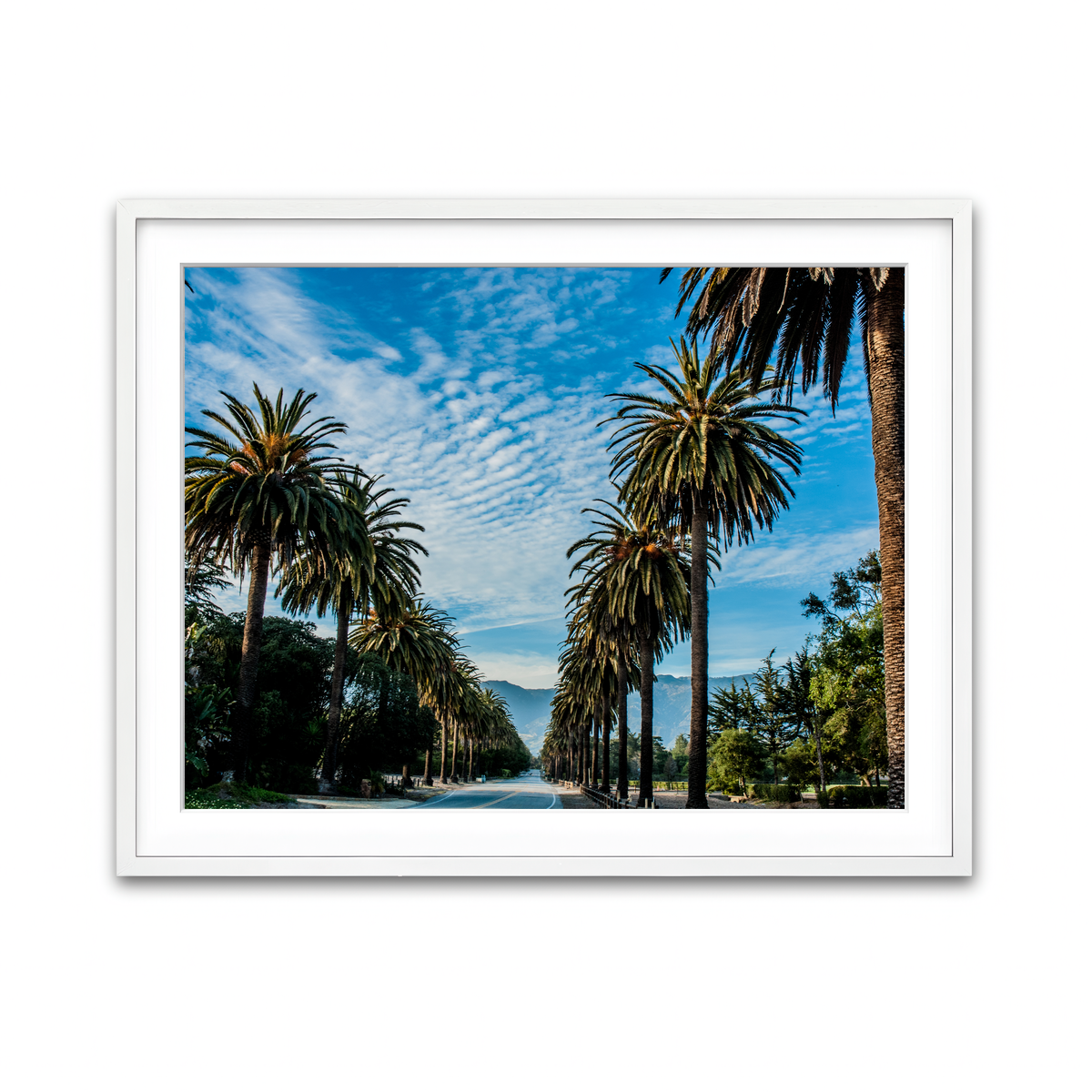 Framed Print 4x3 White