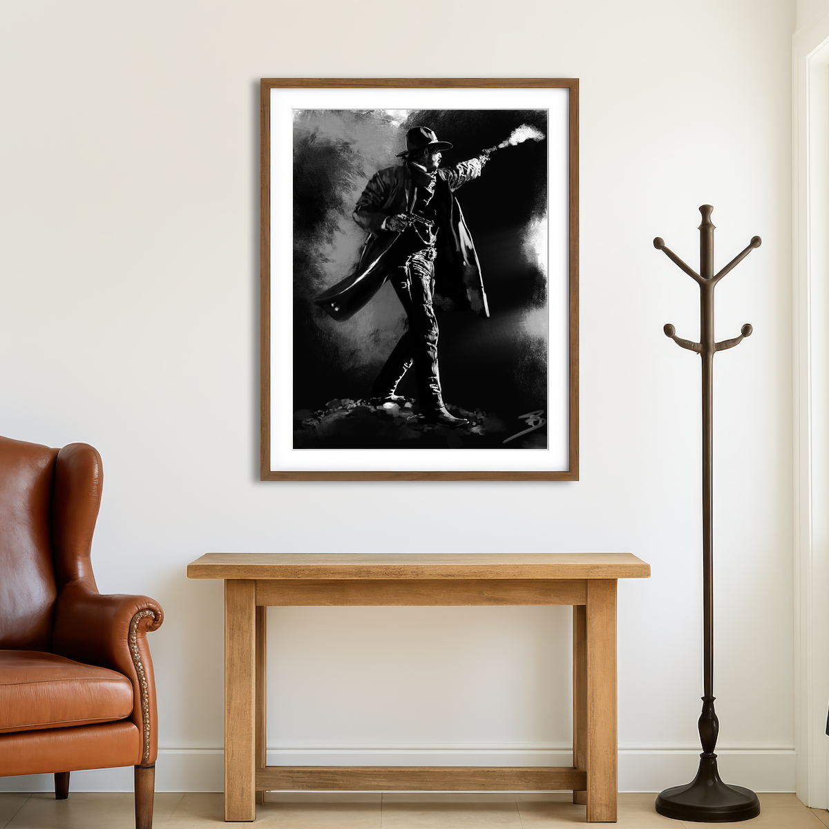 AUTO-MOCKUP ROOM | Horizon Wall Art