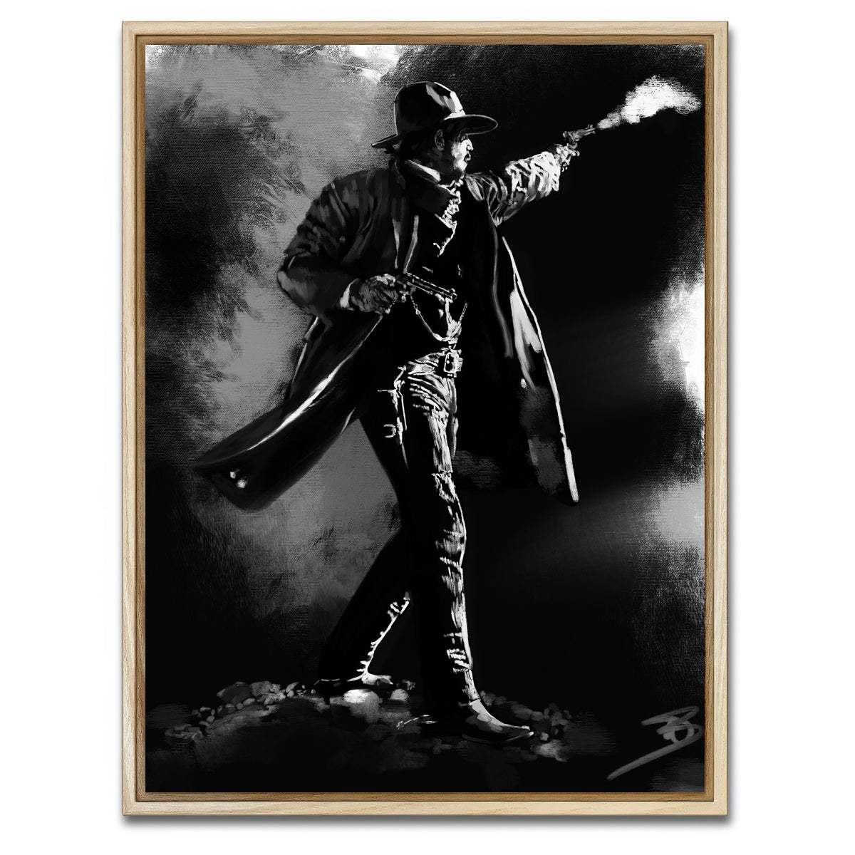 AUTO-MOCKUP WHITE | Horizon | 1 Piece | Natural Framed Canvas | group=3x4