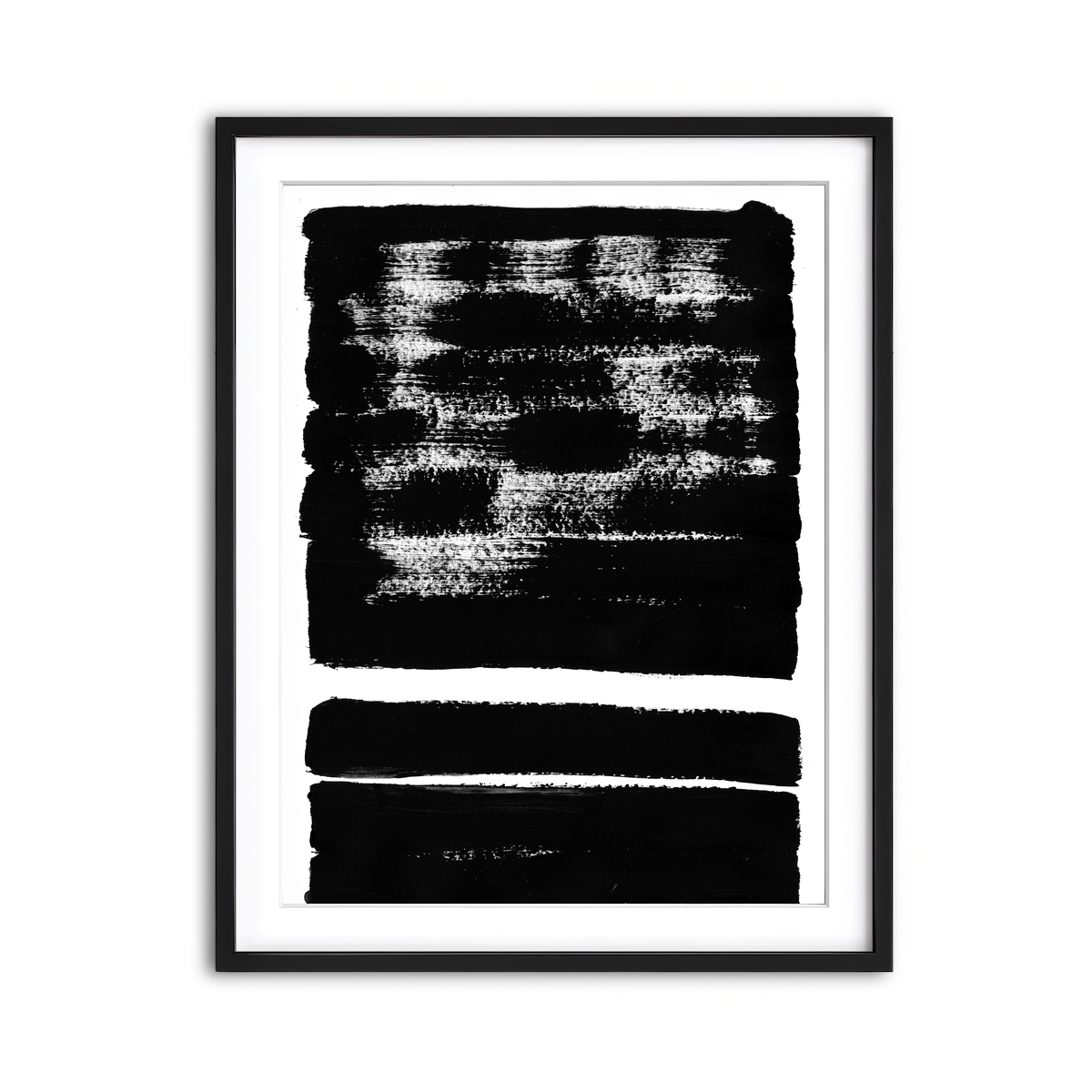 Framed Print 3x4 Black