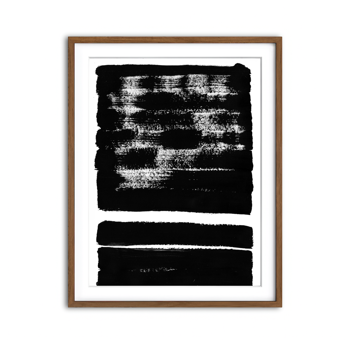 Framed Print 3x4 Walnut