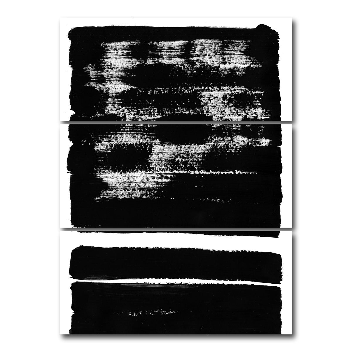 AUTO-MOCKUP WHITE | Horizontal Black | 3 Piece | Gallery Wrap Canvas | group=8x18_stacked