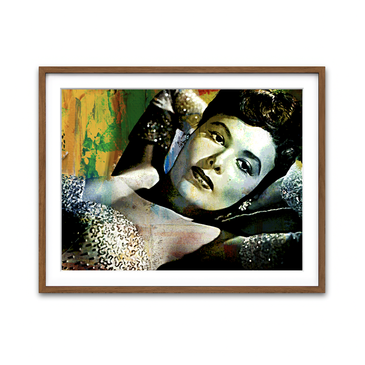 Framed Print 4x3 Walnut