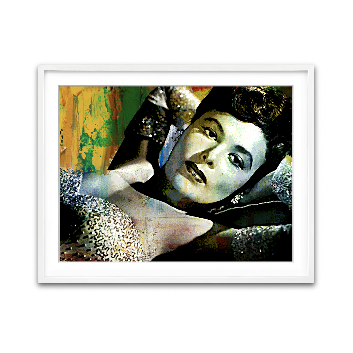 Framed Print 4x3 White