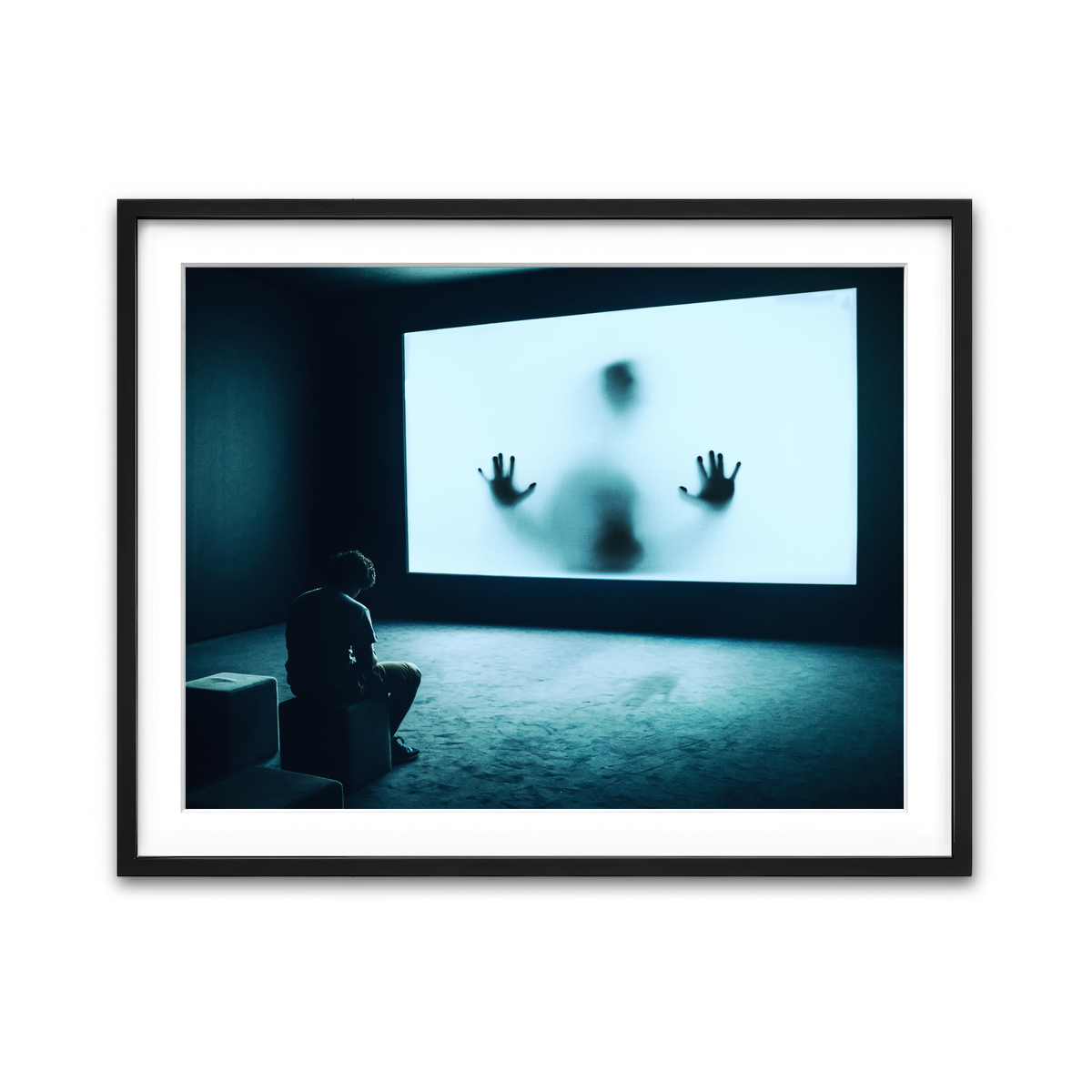 Framed Print 4x3 Black