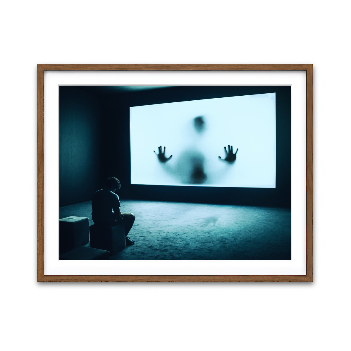 Framed Print 4x3 Walnut