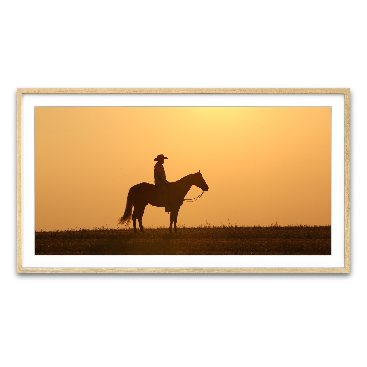 Framed Print 2x1 Natural