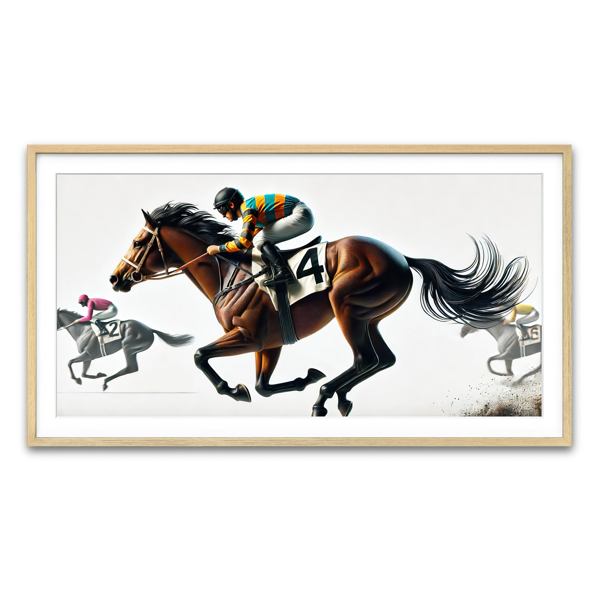 Framed Print 2x1 Natural