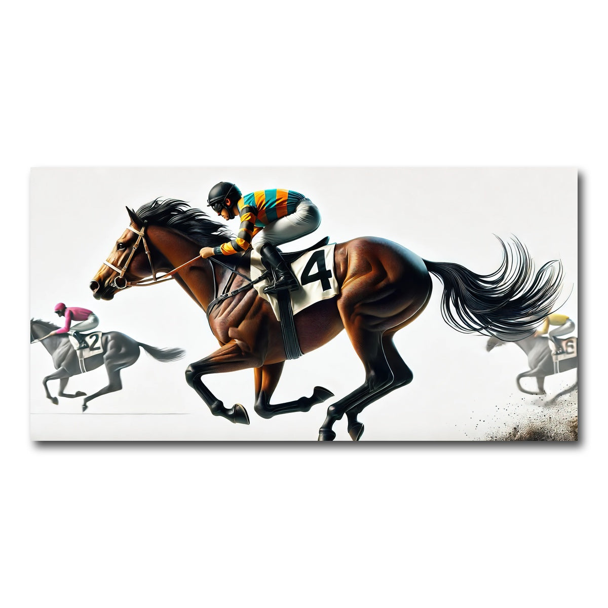 AUTO-MOCKUP WHITE | Horse Racing | 1 Piece | Gallery Wrap Canvas | group=2x1