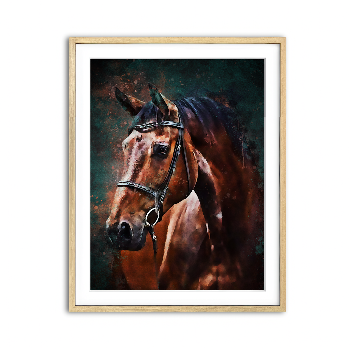 Framed Print 3x4 Natural