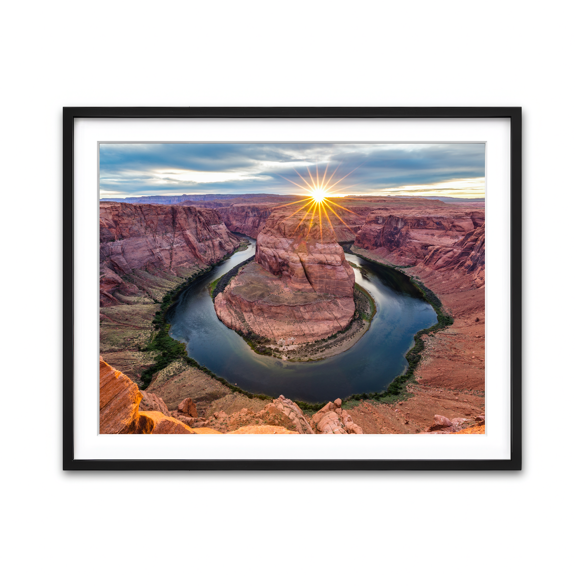 Framed Print 4x3 Black
