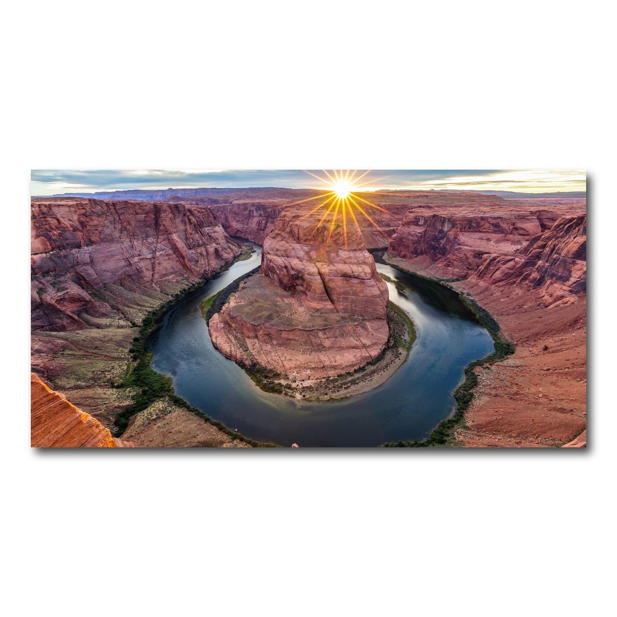 AUTO-MOCKUP WHITE | Horseshoe Bend | 1 Piece | Gallery Wrap Canvas | group=2x1