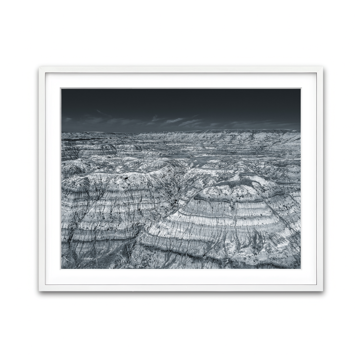 Framed Print 4x3 White