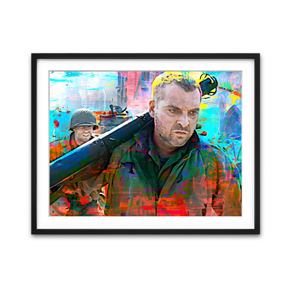 Framed Print 4x3 Black