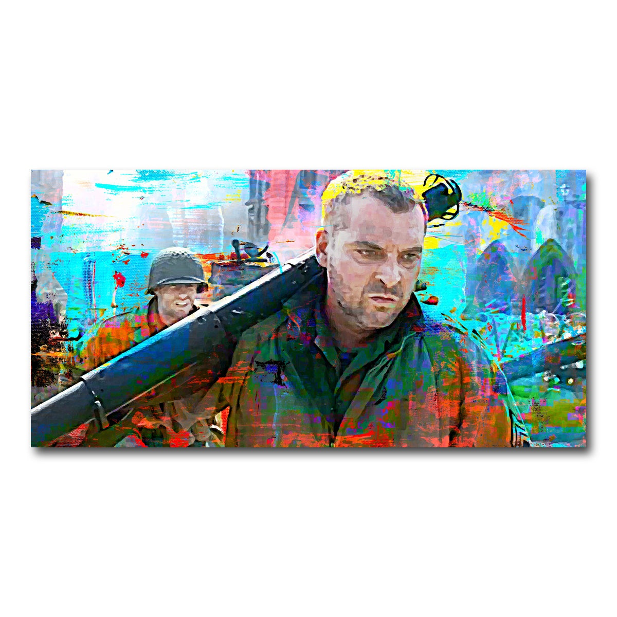 AUTO-MOCKUP WHITE | Horvath - Saving Private Ryan | 1 Piece | Gallery Wrap Canvas | group=2x1