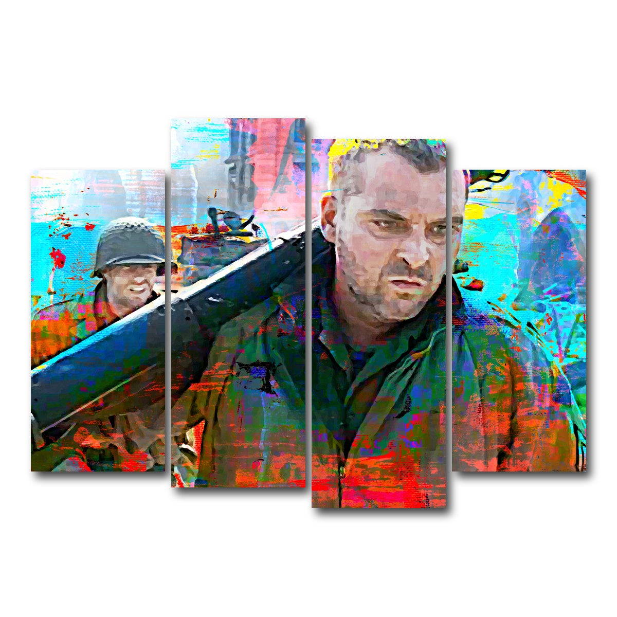 AUTO-MOCKUP WHITE | Horvath - Saving Private Ryan | 4 Piece | Gallery Wrap Canvas | group=4_normal