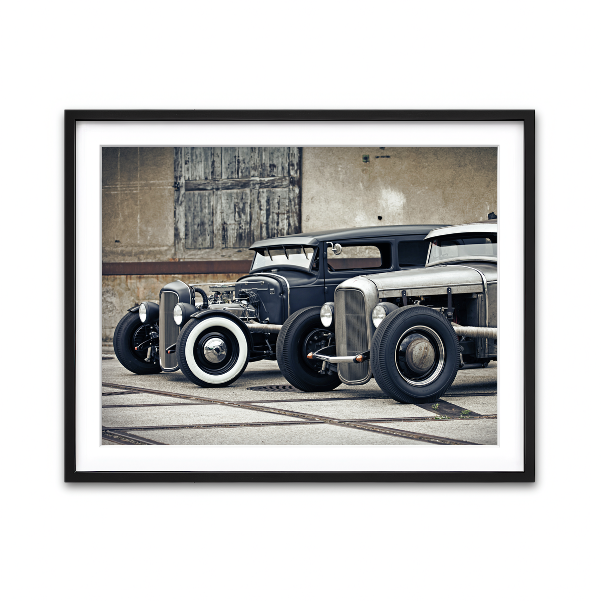 Framed Print 4x3 Black