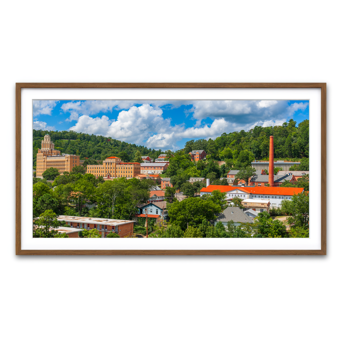 Framed Print 2x1 Walnut