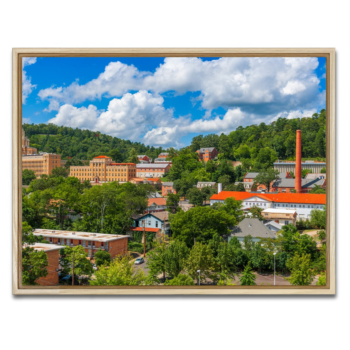 AUTO-MOCKUP WHITE | Hot Springs | 1 Piece | Natural Framed Canvas | group=4x3