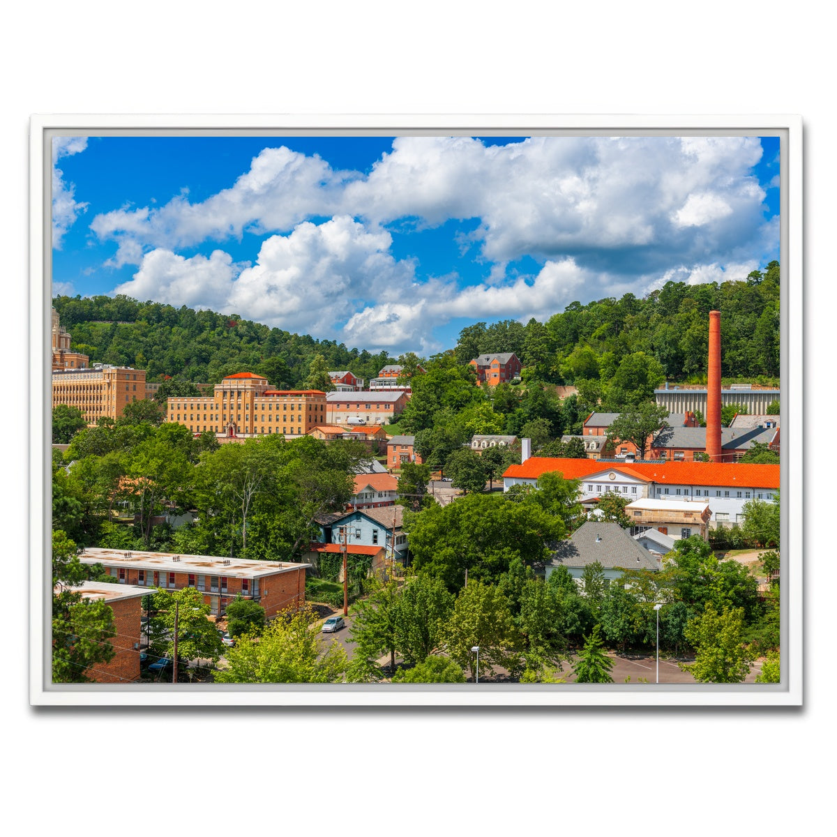 AUTO-MOCKUP WHITE | Hot Springs | 1 Piece | White Framed Canvas | group=4x3
