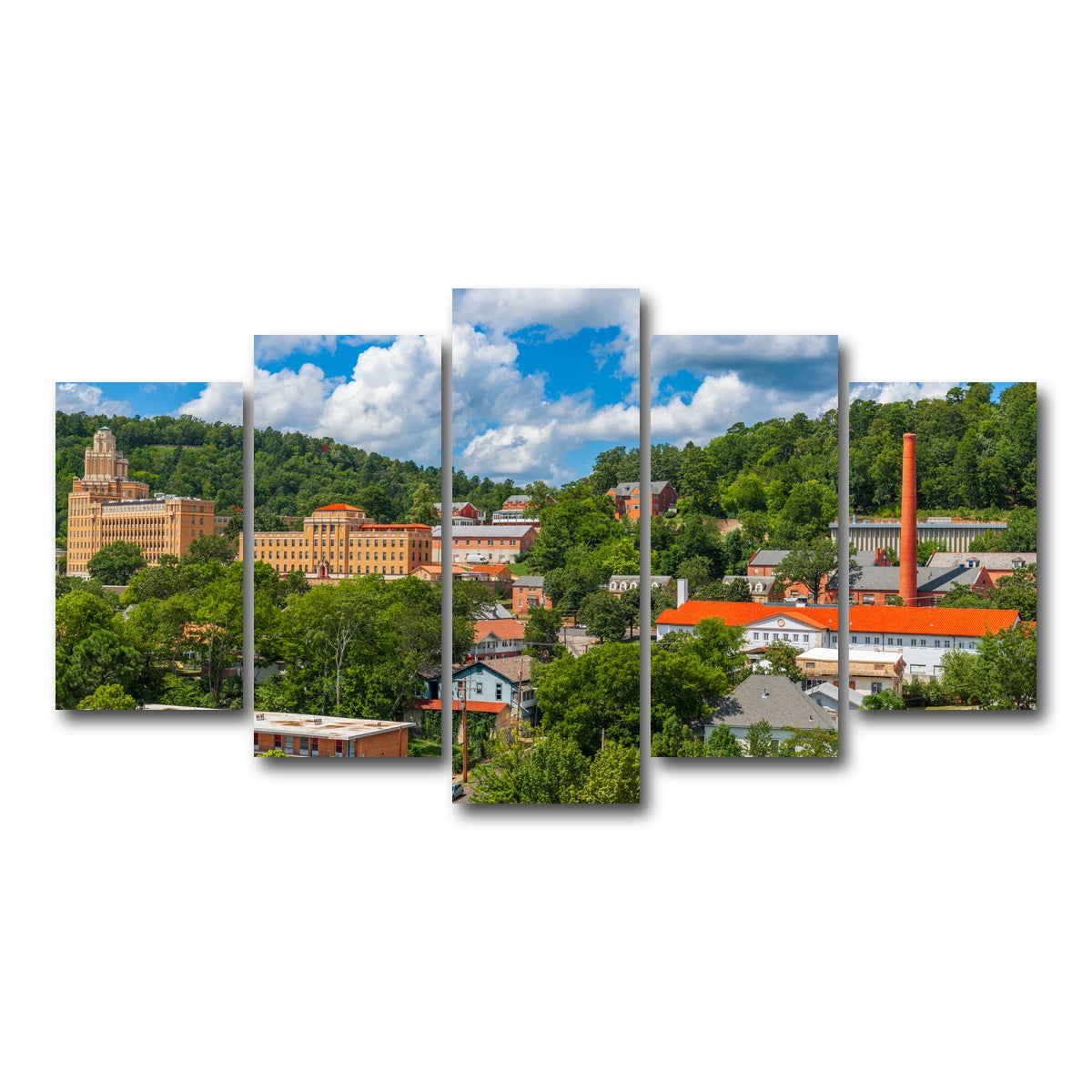 AUTO-MOCKUP WHITE | Hot Springs | 5 Piece | Gallery Wrap Canvas | group=5_normal