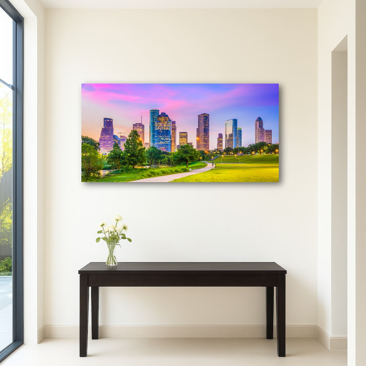 AUTO-MOCKUP ROOM | Houston Cityscape