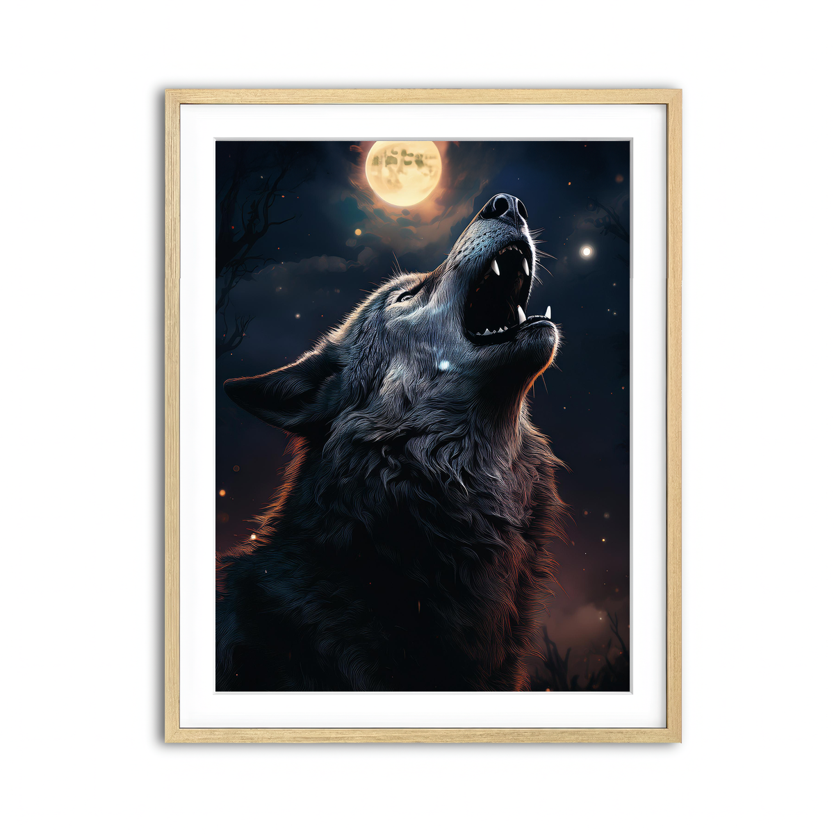 Framed Print 3x4 Natural