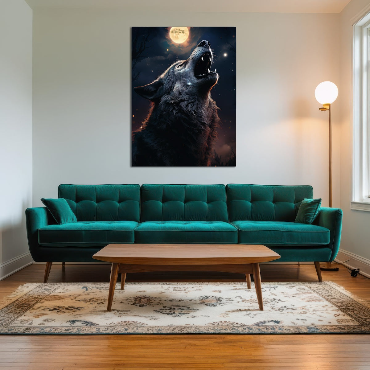 AUTO-MOCKUP ROOM | Howling Wolf