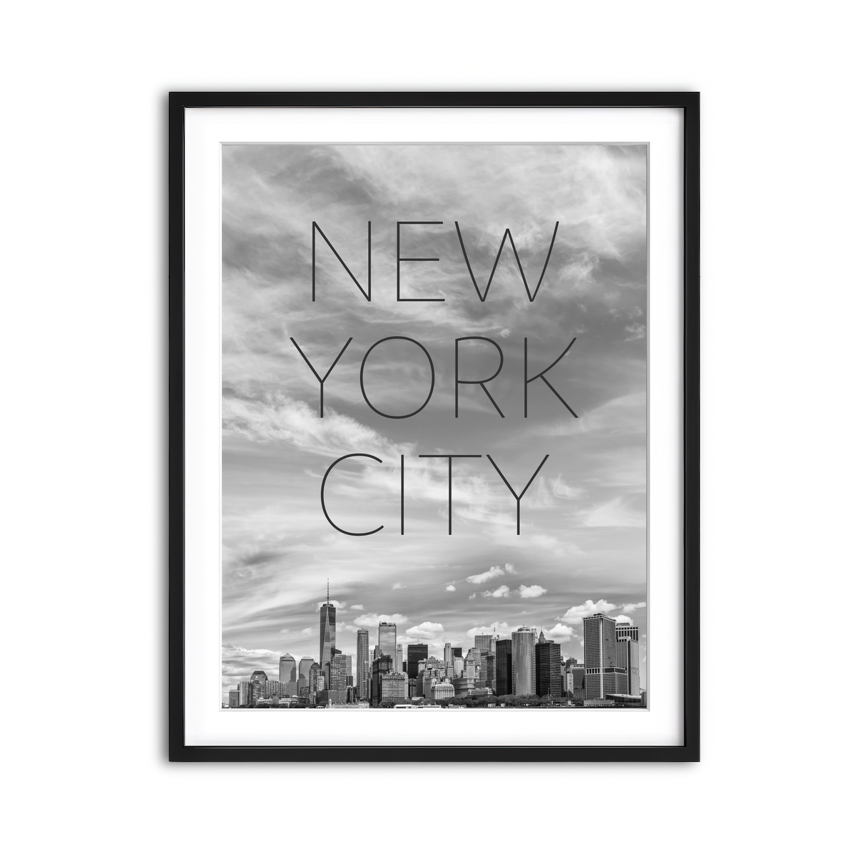 Framed Print 3x4 Black