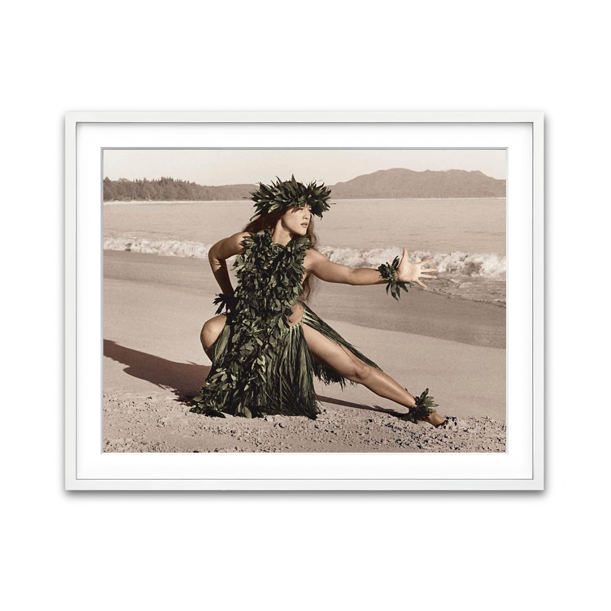 Framed Print 4x3 White