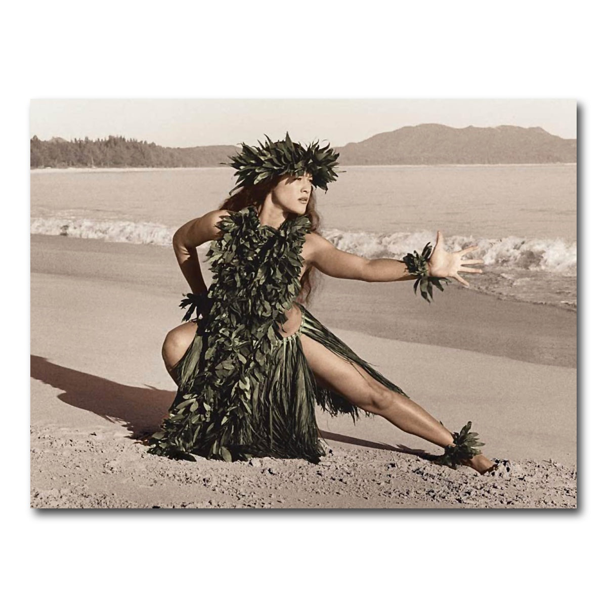 AUTO-MOCKUP WHITE | Hula Dancer | 1 Piece | Gallery Wrap Canvas | group=4x3