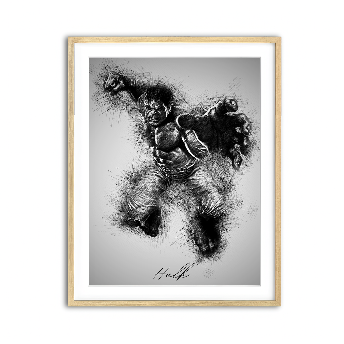 Framed Print 3x4 Natural